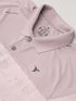 Men Jacquard Slim Fit Polo T-shirt with TECHNO COOL+