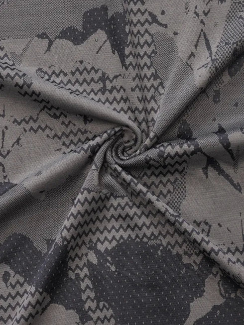 Men Jacquard Slim Fit Polo T-shirt with TECHNO COOL+