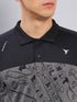 Men Jacquard Slim Fit Polo T-shirt with TECHNO COOL+