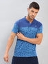 Men Jacquard Slim Fit Polo T-shirt with TECHNO COOL+