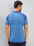 Men Jacquard Slim Fit Polo T-shirt with TECHNO COOL+