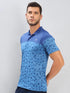 Men Jacquard Slim Fit Polo T-shirt with TECHNO COOL+