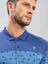 Men Jacquard Slim Fit Polo T-shirt with TECHNO COOL+