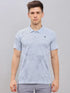 Men Jacquard Slim Fit Polo T-shirt with TECHNO COOL+