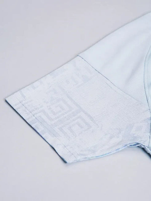 Men Jacquard Slim Fit Polo T-shirt with TECHNO COOL+