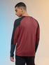Men Colorblock Slim Fit Crew Neck T-shirt with TECHNO COOL+