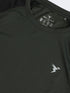 Men Colorblock Slim Fit Crew Neck T-shirt with TECHNO COOL+