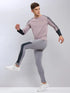 Men Colorblock Slim Fit Crew Neck T-shirt with TECHNO COOL+