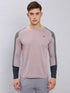 Men Colorblock Slim Fit Crew Neck T-shirt with TECHNO COOL+
