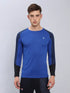 Men Colorblock Slim Fit Crew Neck T-shirt with TECHNO COOL+