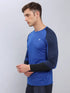 Men Colorblock Slim Fit Crew Neck T-shirt with TECHNO COOL+