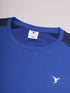 Men Colorblock Slim Fit Crew Neck T-shirt with TECHNO COOL+