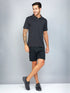 Men Solid Slim Fit Polo T-shirt with TECHNO COOL+