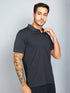 Men Solid Slim Fit Polo T-shirt with TECHNO COOL+