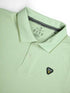 Men Solid Slim Fit Polo T-shirt with TECHNO COOL+