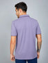 Men Solid Slim Fit Polo T-shirt with TECHNO COOL+