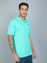Men Solid Slim Fit Polo T-shirt with TECHNO COOL+