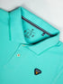 Men Solid Slim Fit Polo T-shirt with TECHNO COOL+