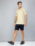 Men Solid Slim Fit Polo T-shirt with TECHNO COOL+