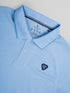 Men Solid Slim Fit Polo T-shirt with TECHNO COOL+