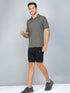 Men Solid Slim Fit Polo T-shirt with TECHNO COOL+