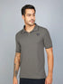 Men Solid Slim Fit Polo T-shirt with TECHNO COOL+