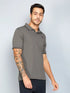 Men Solid Slim Fit Polo T-shirt with TECHNO COOL+