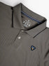 Men Solid Slim Fit Polo T-shirt with TECHNO COOL+
