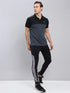 Men Colorblock Slim Fit Polo T-shirt with TECHNO COOL+