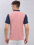 Men Colorblock Slim Fit Polo T-shirt with TECHNO COOL+
