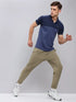 Men Colorblock Slim Fit Polo T-shirt with TECHNO COOL+