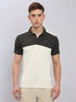 Men Colorblock Slim Fit Polo T-shirt with TECHNO COOL+