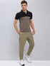 Men Colorblock Slim Fit Polo T-shirt with TECHNO COOL+