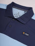 Men Colorblock Slim Fit Polo T-shirt with TECHNO COOL+