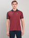 Men Colorblock Slim Fit Polo T-shirt with TECHNO COOL+