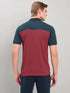 Men Colorblock Slim Fit Polo T-shirt with TECHNO COOL+