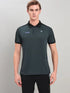 Men Colorblock Slim Fit Polo T-shirt with TECHNO COOL+