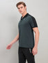 Men Colorblock Slim Fit Polo T-shirt with TECHNO COOL+