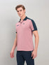 Men Colorblock Slim Fit Polo T-shirt with TECHNO COOL+