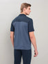 Men Colorblock Slim Fit Polo T-shirt with TECHNO COOL+