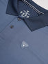 Men Colorblock Slim Fit Polo T-shirt with TECHNO COOL+