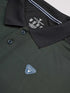 Men Colorblock Slim Fit Polo T-shirt with TECHNO COOL+