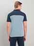 Men Colorblock Slim Fit Polo T-shirt with TECHNO COOL+