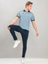 Men Colorblock Slim Fit Polo T-shirt with TECHNO COOL+