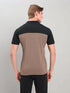 Men Colorblock Slim Fit Polo T-shirt with TECHNO COOL+