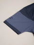 Men Colorblock Slim Fit Polo T-shirt with TECHNO DRY