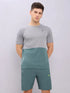 Men Colorblock Slim Fit Crew Neck T-shirt with DOUBLE COOL