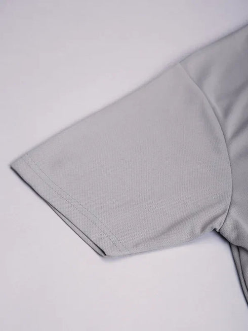 Men Colorblock Slim Fit Crew Neck T-shirt with DOUBLE COOL