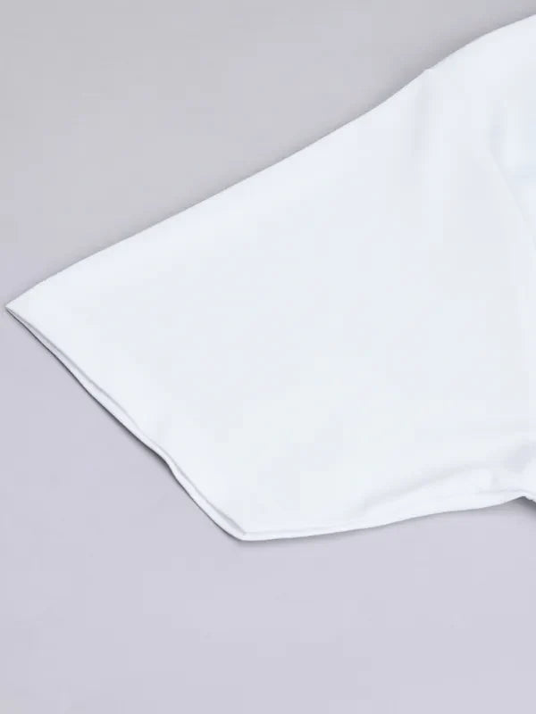 Men Colorblock Slim Fit Crew Neck T-shirt with DOUBLE COOL