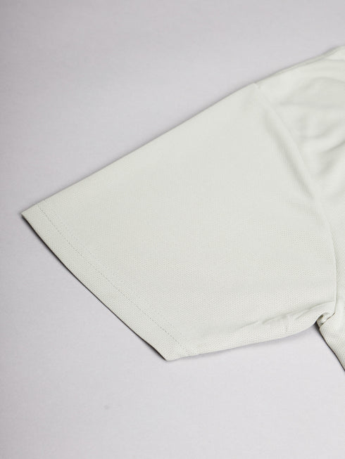 Men Colorblock Slim Fit Crew Neck T-shirt with DOUBLE COOL